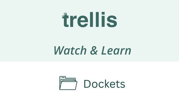 Dockets